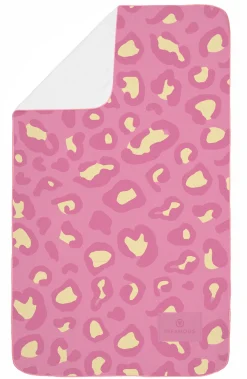 Active Hand Towel - Pink Leopard