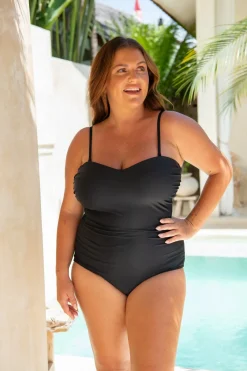 Astrid One Piece - Black on Black