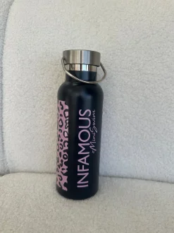 Bottle with Screw Top - Mellow Leopard