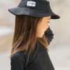 Daisy Swim Hat - Black Runch