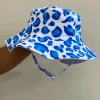Daisy Swim Hat - Blue Jungle