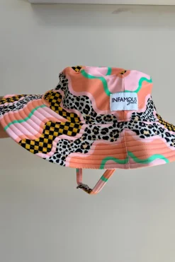 Daisy Swim Hat - Bubblegum Ripple