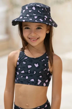 Daisy Swim Hat - Mellow Leopard
