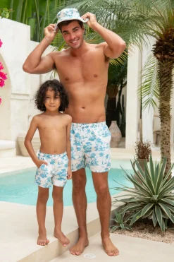 Daisy Swim Hat - Toile De Jouy