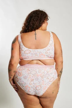 Gia Bikini Top Curve - Desert Bloom