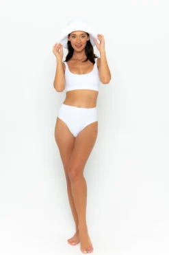 Ginger Bikini Bottom - Fresh White