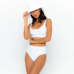 Ginger Bikini Bottom - Fresh White