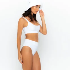Ginger Bikini Bottom - Fresh White