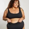 Ginger Bikini Bottom Curve - Black Runch