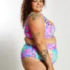 Ginger Bikini Bottom Curve - Kaleidoscope