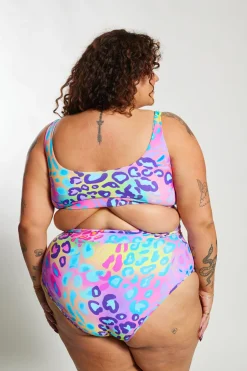 Ginger Bikini Bottom Curve - Kaleidoscope