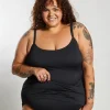 Giselle Tankini Top Curve - Black Runch