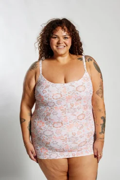 Giselle Tankini Top Curve - Desert Bloom