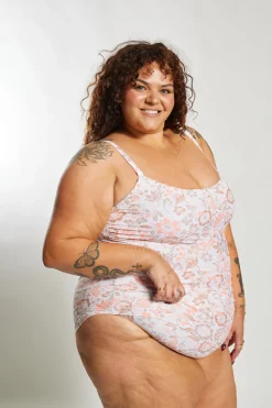 Giselle Tankini Top Curve - Desert Bloom