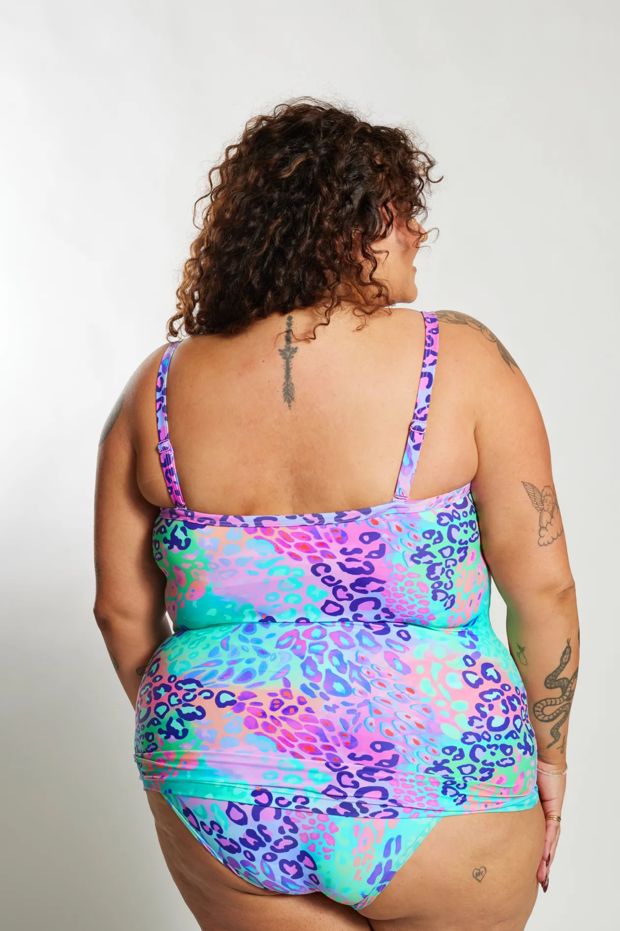 Giselle Tankini Top Curve - Shimmer