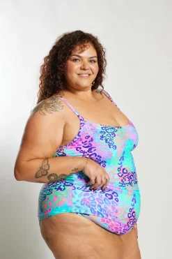 Giselle Tankini Top Curve - Shimmer