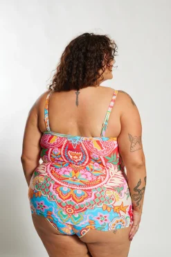 Giselle Tankini Top Curve - Infamous Carnival