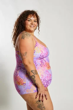 Giselle Tankini Top Curve - Tangerine