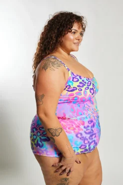 Giselle Tankini Top Curve - Kaleidoscope