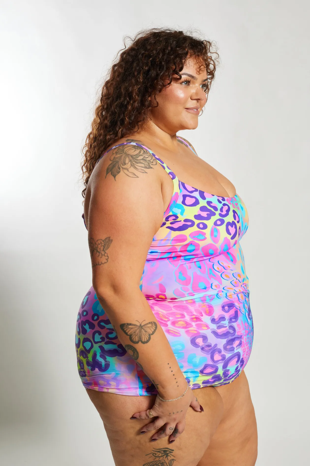 Giselle Tankini Top Curve - Kaleidoscope