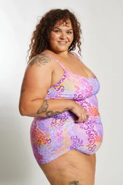 Giselle Tankini Top Curve - Tangerine