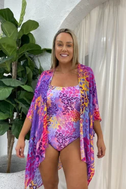 Giulia Kimono/Kaftan - Tangerine