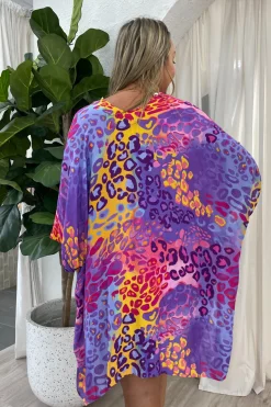 Giulia Kimono/Kaftan - Tangerine