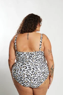 Gwen One Piece Curve - Safari Leopard