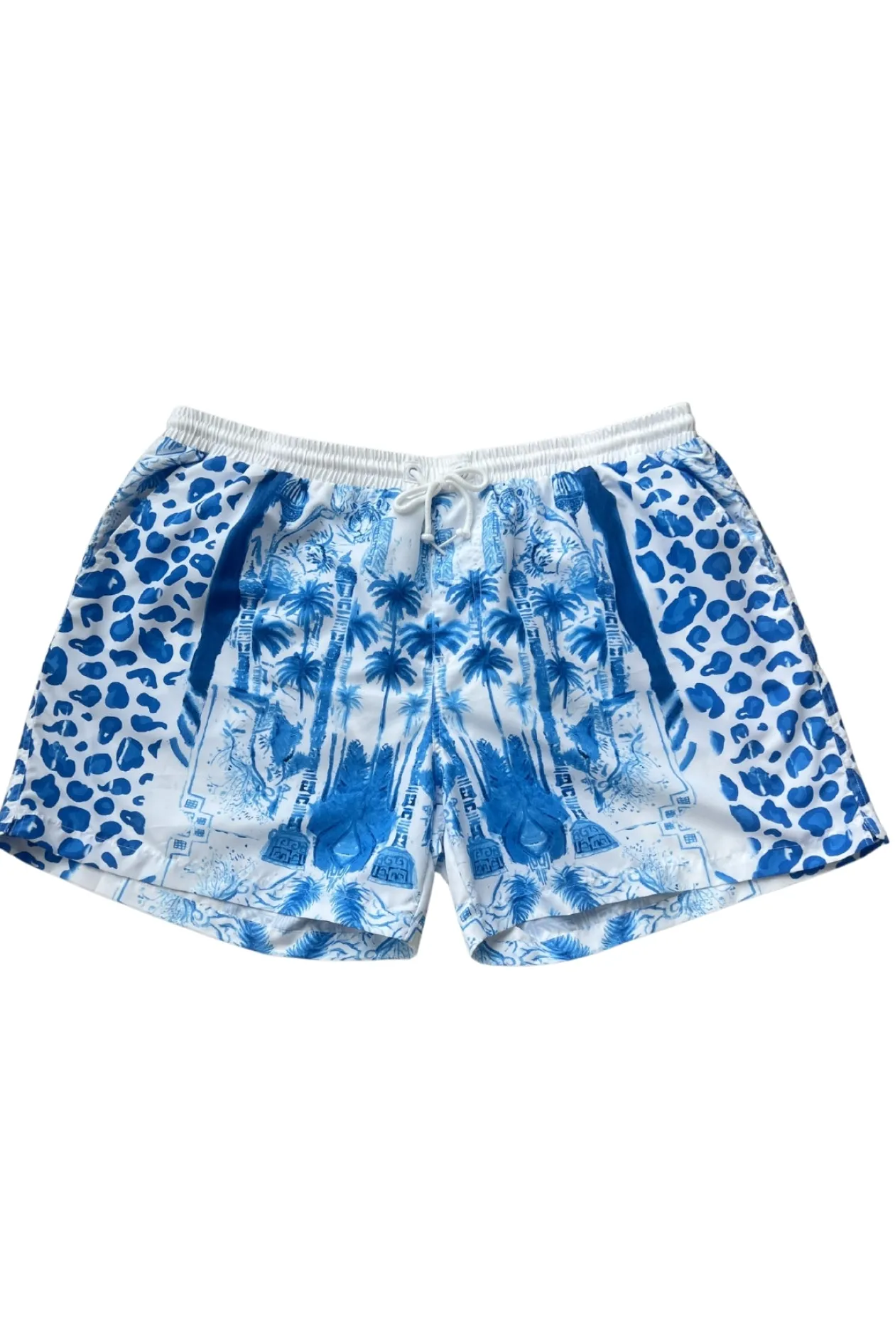 Hank Board Shorts 02 - Blue Jungle