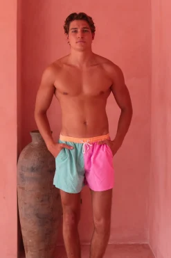 Hank Board Shorts 02 - Iced Aqua