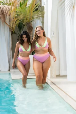 Lola Bikini Top - Sunset Horizon