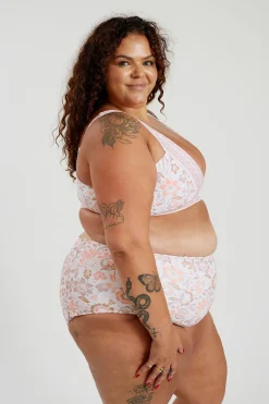 Lola Bikini Top Curve - Desert Bloom