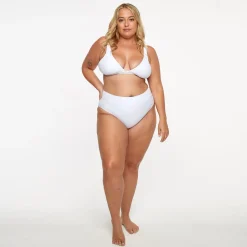 Lola Triangle Top - Fresh White