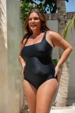 Maeve One Piece - Black on Black