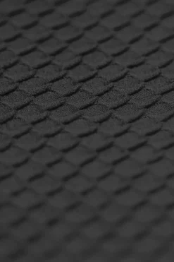 Mia String Top - Black Waffle