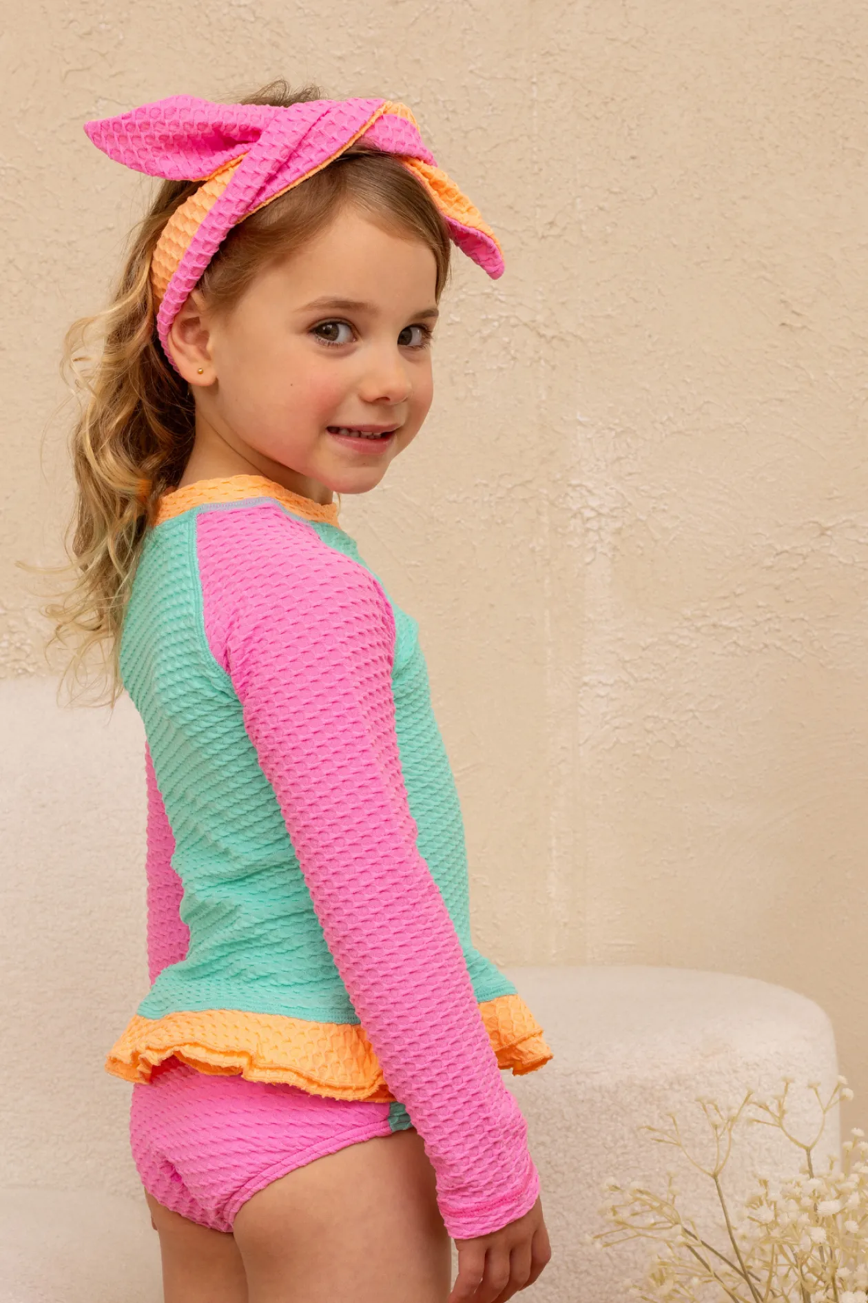 Mini Annie Rashie Set 02 - Iced Aqua