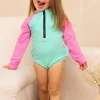 Mini Blake Surfsuit - Iced Aqua
