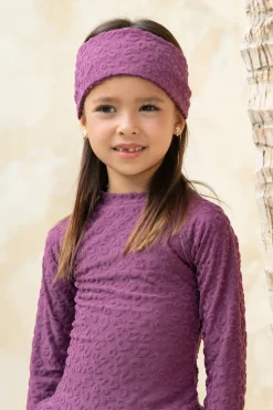 Mini Carmen Accessory - Textured Leopard Grape