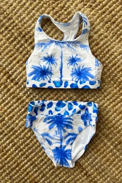Mini Gia Bikini Set - Blue Jungle
