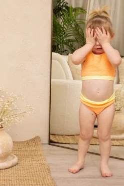 Mini Gia Bikini Set - Orange Sherbet