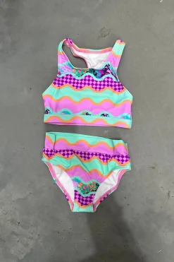 Mini Gia Bikini Set - Vivid Ripple