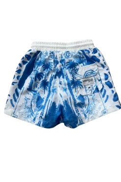 Mini Hank Board Shorts - Blue Jungle