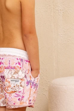 Mini Hank Board Shorts - Desert Bloom