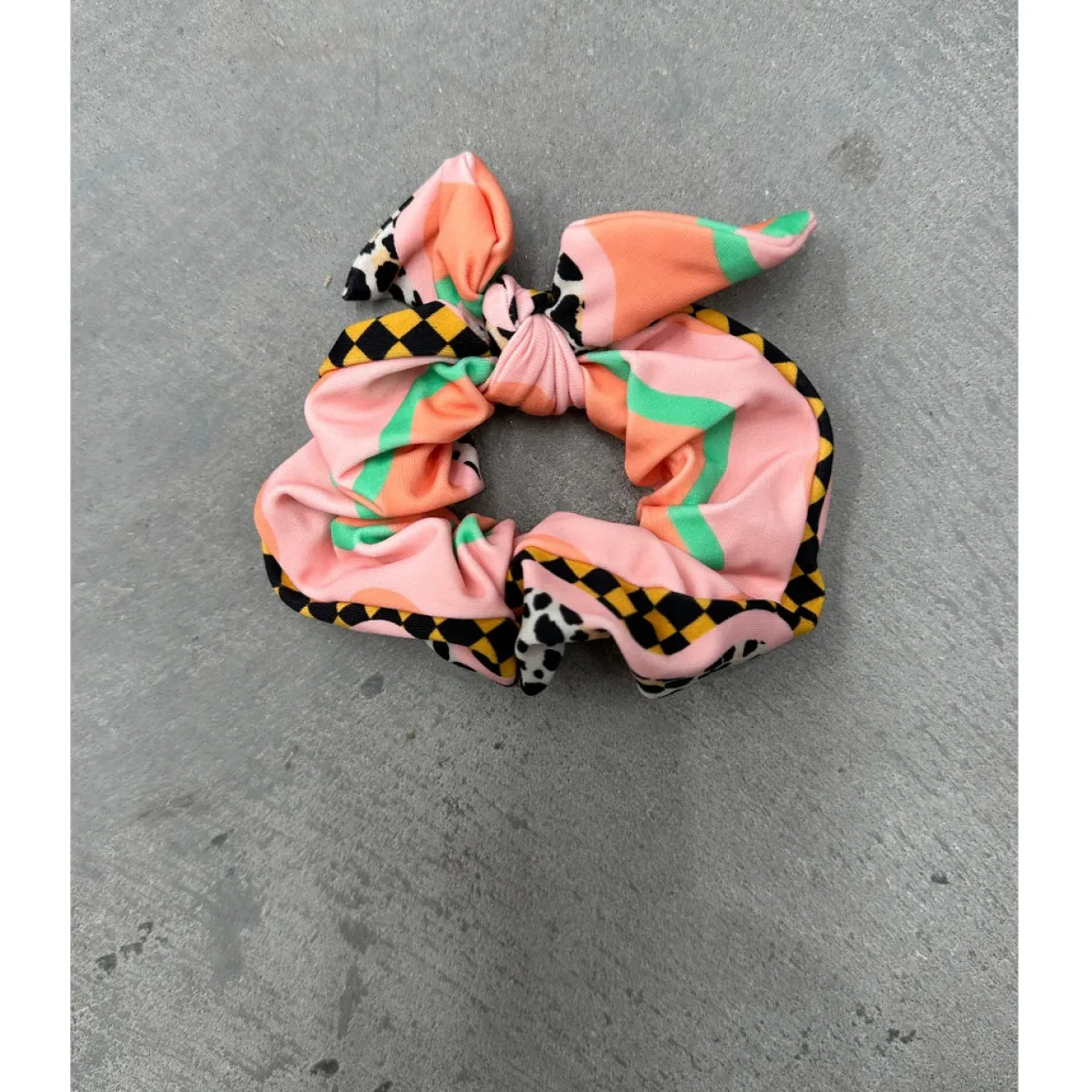 Mini Mimi Scrunchie - Bubblegum Ripple