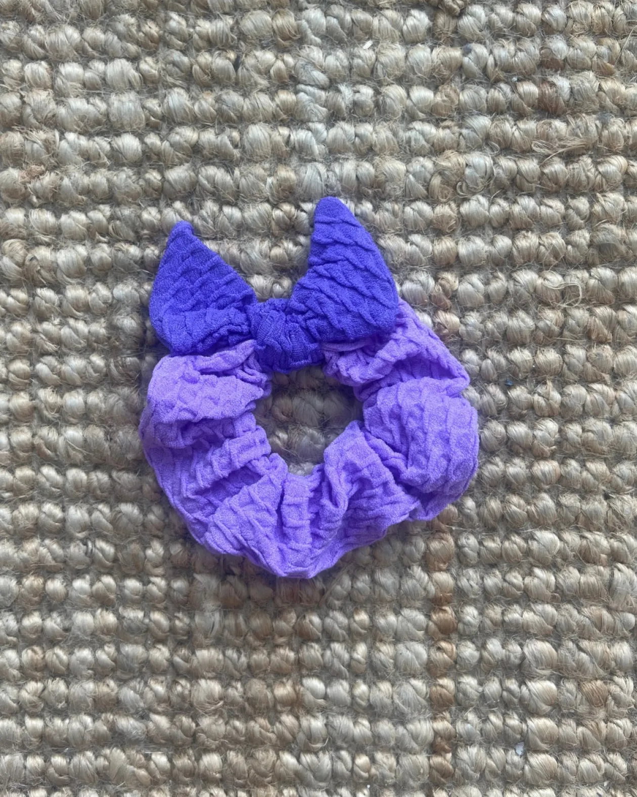 Mini Mimi Scrunchie - Lilac Crystal