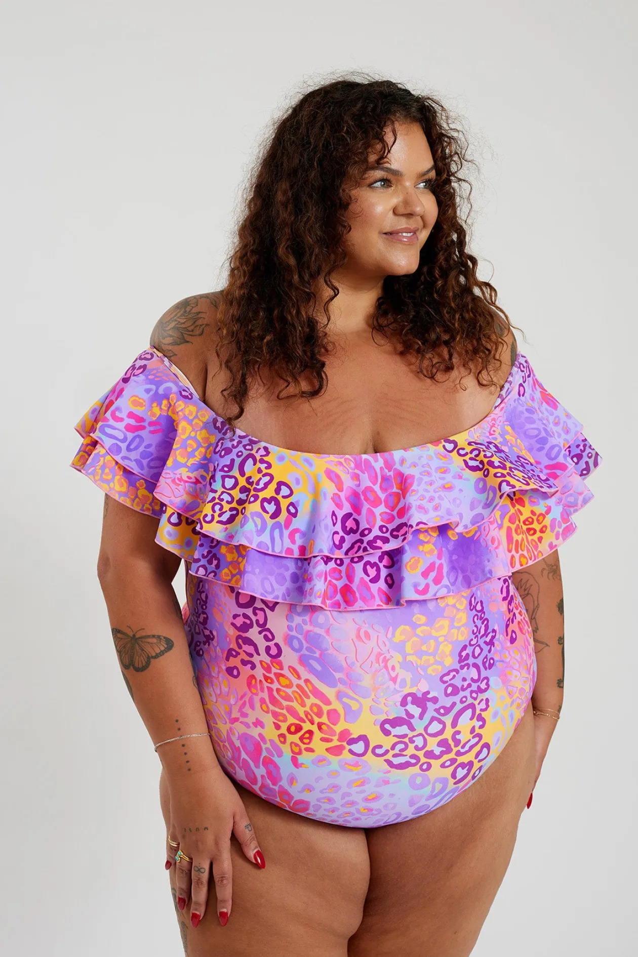 Miranda 02 One Piece Curve - Tangerine