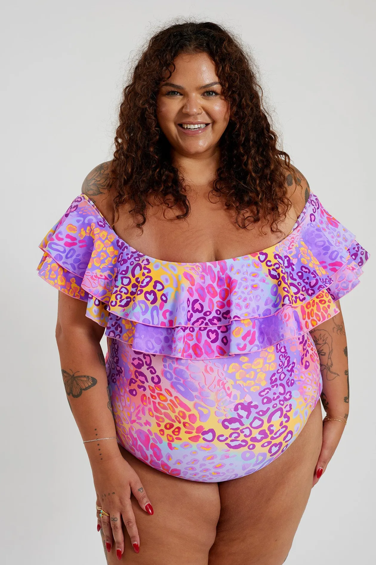 Miranda 02 One Piece Curve - Tangerine