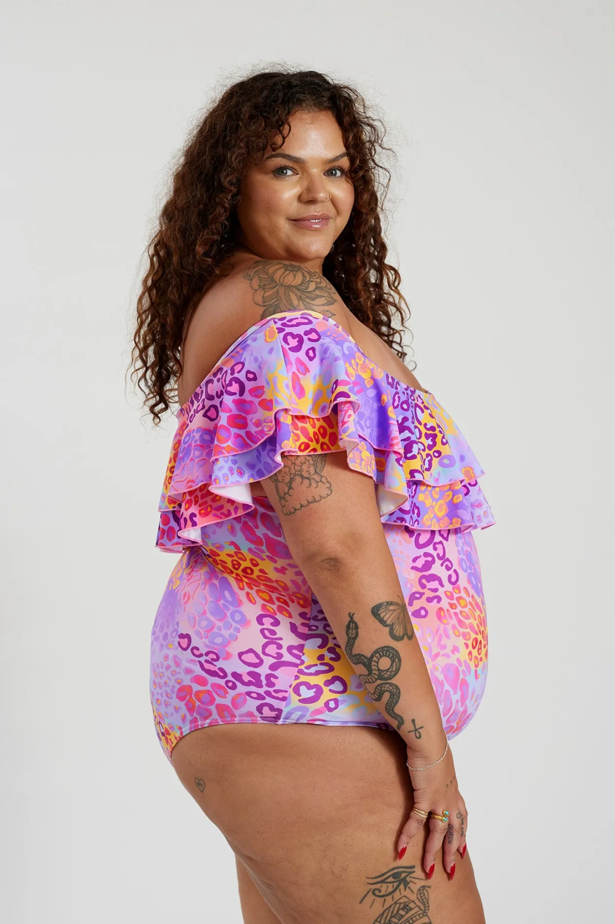 Miranda 02 One Piece Curve - Tangerine