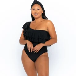 Miranda One Piece - Black on Black