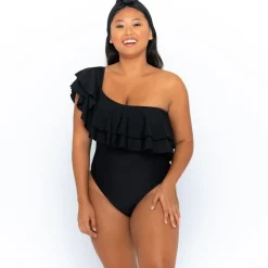 Miranda One Piece - Black on Black